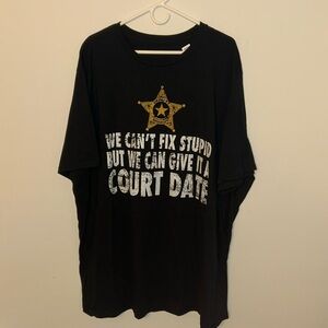 Funny Deputy Sheriff Tee Shirt